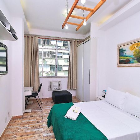 Studio Para 4 Pessoas Com Vista Mar Em Copacabana Rio de Janeiro Eksteriør billede