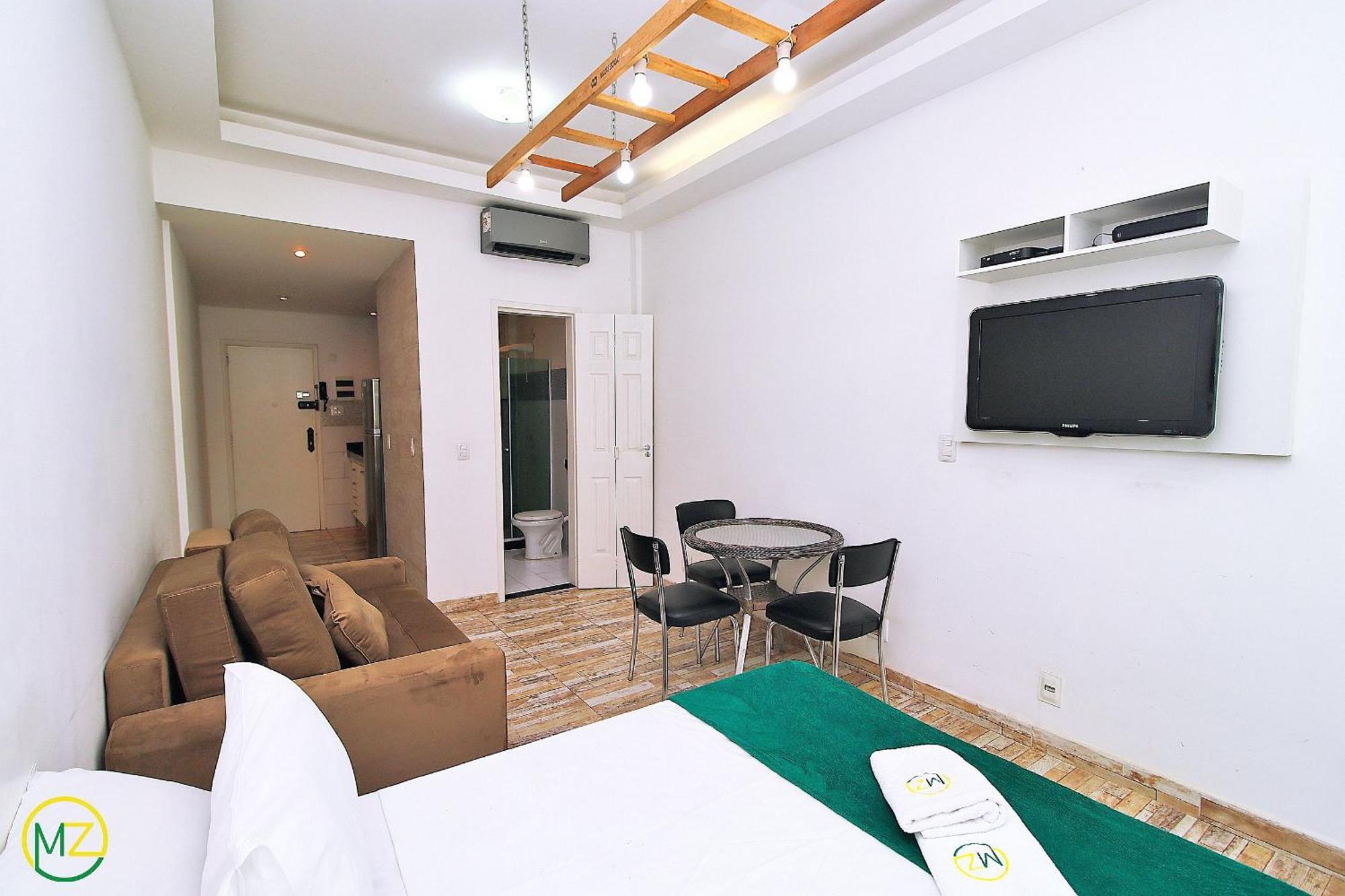 Studio Para 4 Pessoas Com Vista Mar Em Copacabana Rio de Janeiro Eksteriør billede
