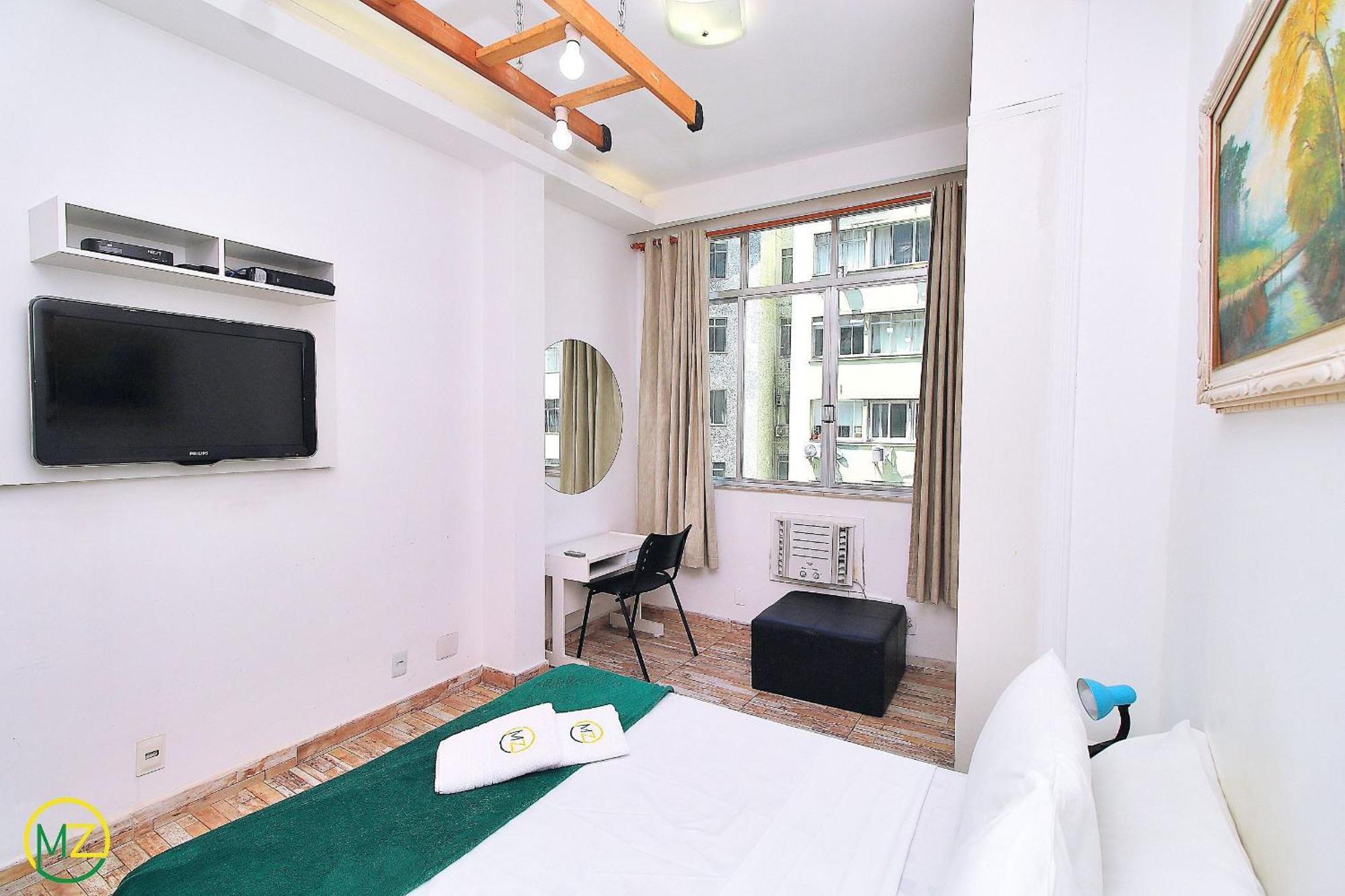 Studio Para 4 Pessoas Com Vista Mar Em Copacabana Rio de Janeiro Eksteriør billede