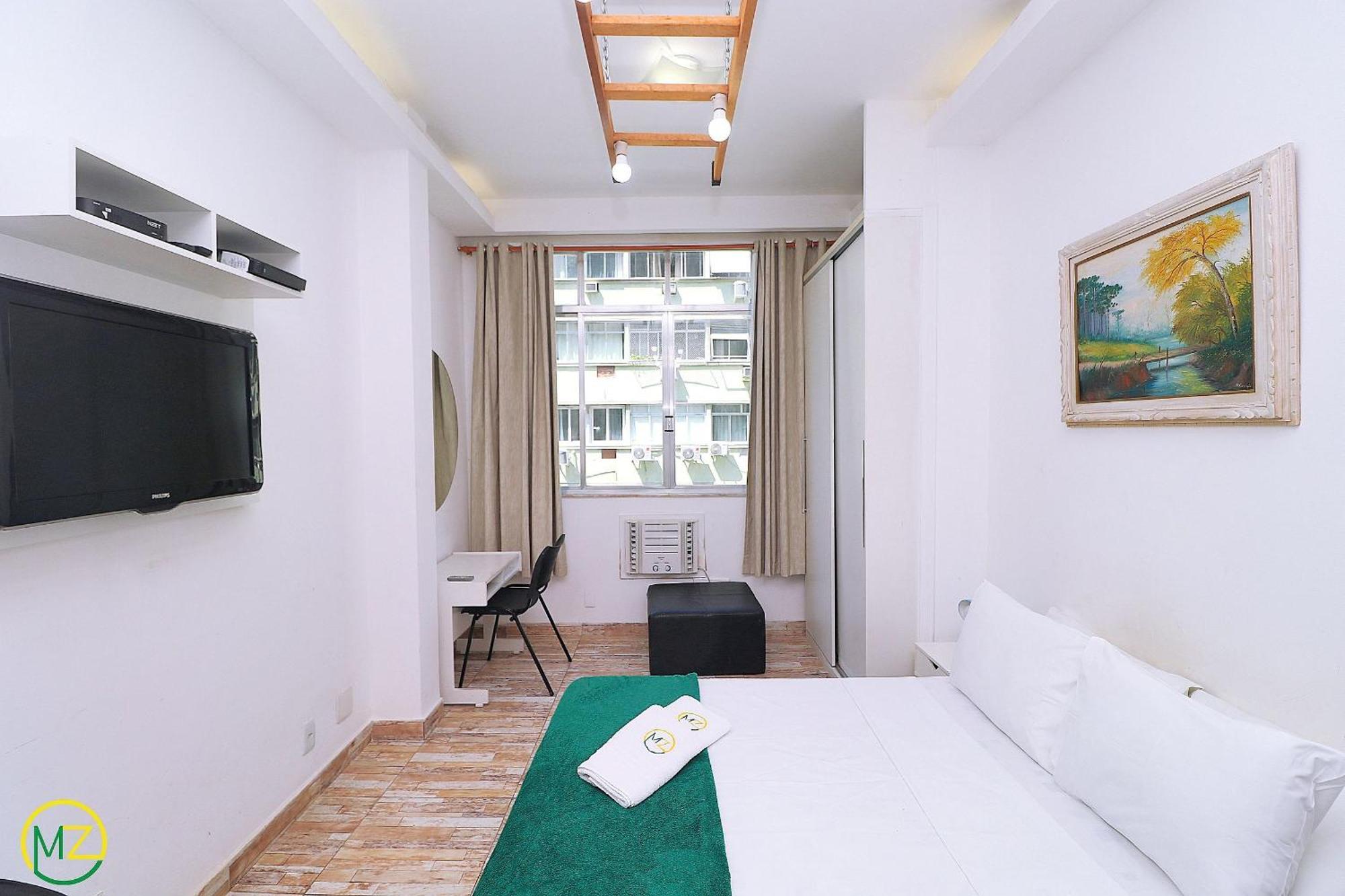 Studio Para 4 Pessoas Com Vista Mar Em Copacabana Rio de Janeiro Eksteriør billede
