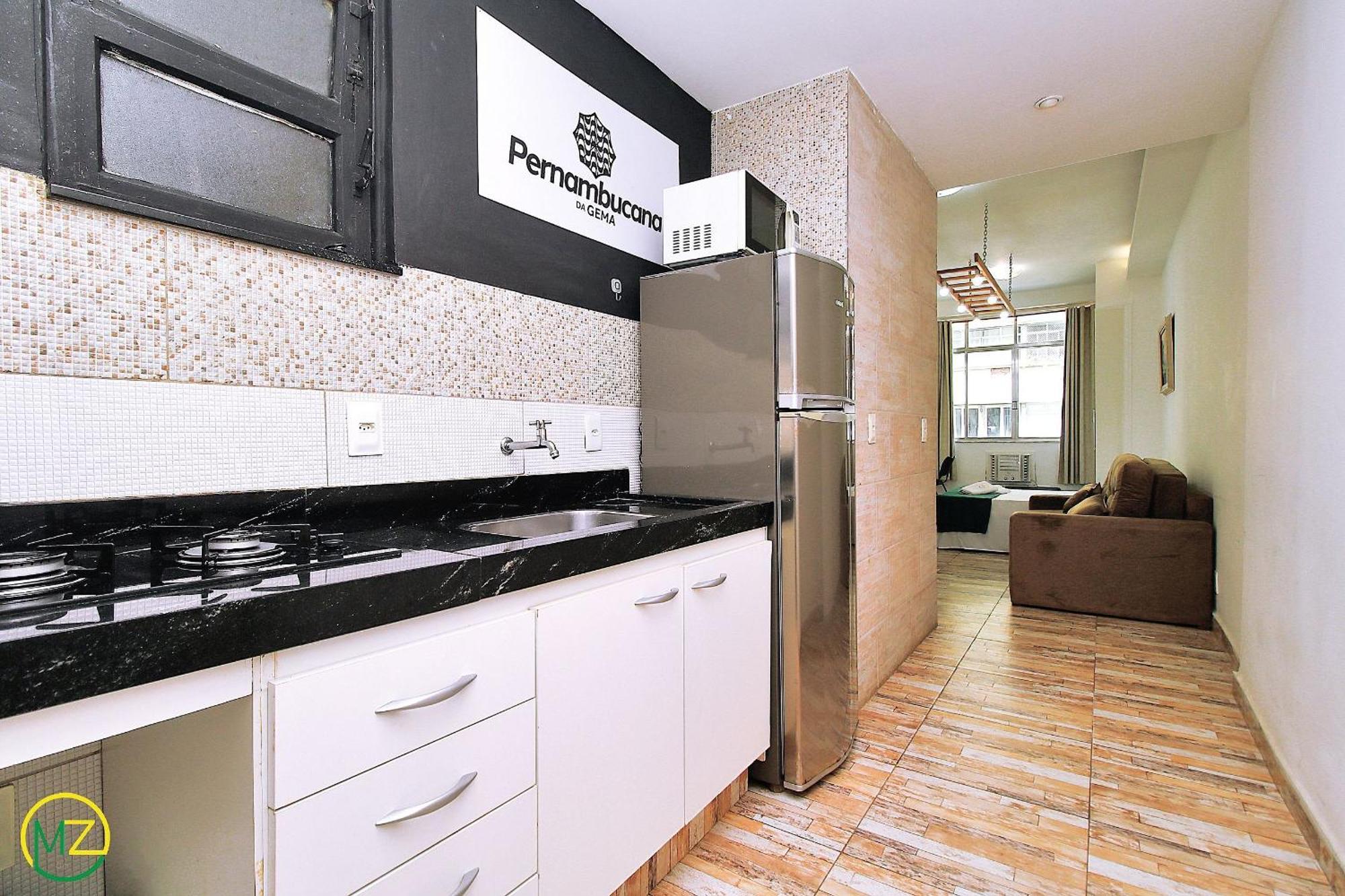 Studio Para 4 Pessoas Com Vista Mar Em Copacabana Rio de Janeiro Eksteriør billede